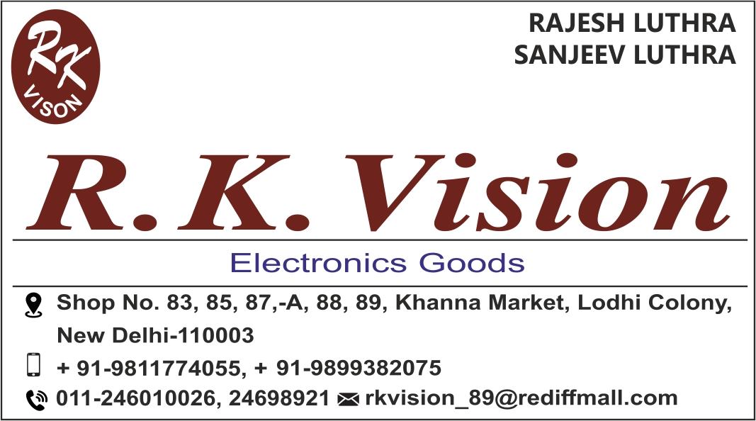 RK VISION (Electronics Shop in Lodhi Colony))